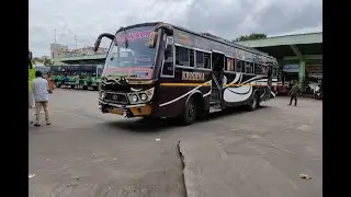 KRISHNA BUS MASS  💥 ENGINE NOISE 🔥