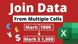 Combine Text & Numbers Into One Cell | No Concatenate