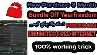 How To Purchase Freedom vpn Package 2021   Vpn Free Internet 2021   Jazz Ufone Aur Telenor Free Inte