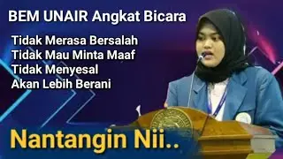 KETUA BEM FISIP UNAIR AKHIRNYA ANGKAT BICARA, TIDAK MAU MINTA MAAF DAN TIDAK MERASA BERSALAH