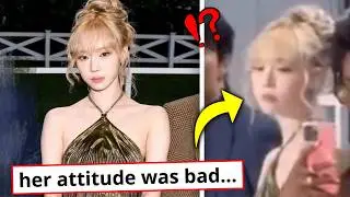 Winter Aespa was criticized for her lazy & careless expression while watching the fashion show