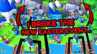 I BROKE THE NEW EASTER EVENT IN TOILET TOWER DEFENSE!!