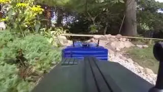 Garden Railroad Caboose View