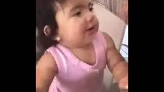 Mi nietecita me daba besitos ❤️