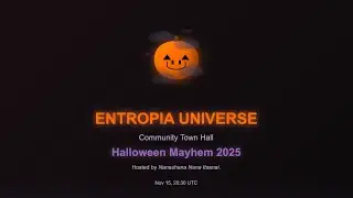 Entropia Universe - Community Town Hall 15th of November 2025