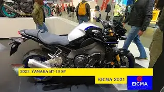 2022 Yamaha MT-10 SP   Walkaround Eicma 2021 Milan