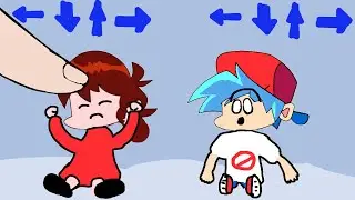 Anime Chibi Fnf vs Finger |Friday Night Funkin' Animation | Boyfriend and  Girlfriend
