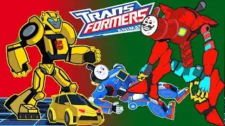 Bumblebee & Train ROBOT Battles Are Here! sodor MusicMix MEME