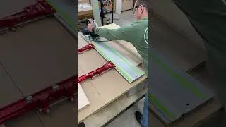 Transform your tracksaw game with the Parallel Guide System 👍🏼