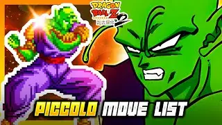PICCOLO MOVE LIST - Dragon Ball Z Super Butouden 2 (DBZSB2)