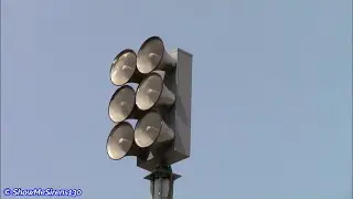 Federal Signal EOWS 612 Siren Test Crystal Lakes, MO 8-4-21