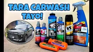 Carwash DIY - Budget Meal na pampa-kintab