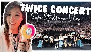 TWICE CONCERT AT SOFI STADIUM | Misa LA VLOG🍭