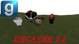 [GMOD MOD REVIEW] DECAYER Nextbots Pack. (UPDATE 2.2) With MiniMogus.