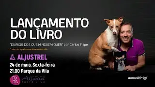 APRESENTAÇÃO - DIÁRIOS DOS QUE NINGUEM QUER - ALJUSTREL - FEIRA DO LIVRO 2024 - 24/05/2024