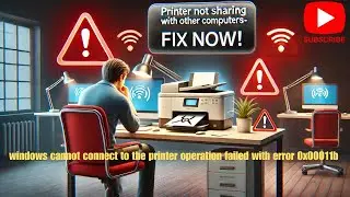 Operation failed with error 0x0000011b //sharing error 0x00011b//share printer not connecting