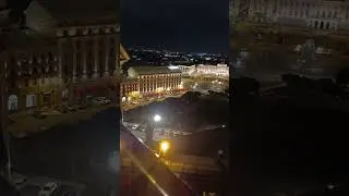 Последняя лестница на Исаакиевский собор .