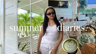 summer diaries | out & about + exploring more cafes pt.2 🦋