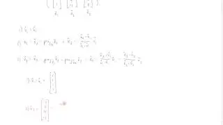 Example - Gram-Schmidt Orthogonalization