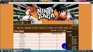 Ninja Saga 2013 Clan Destroia by Hacks Latinos NS