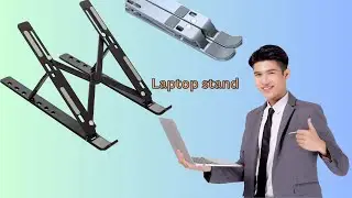Laptop Stand.Portable Aluminium Folding Laptop Stand.