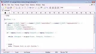 PHP 56  Creating a Find and Replace Application Part 3