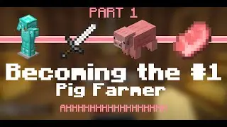 PART 1 - Becoming the #1 Pig Farmer in Hypixel Skyblock - ELBOW SWORDS