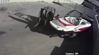Benny Hill Putting Away His Boat