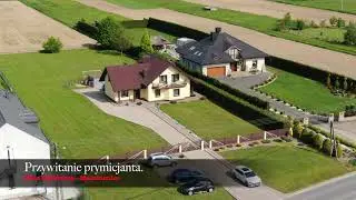 Przywitanie prymicjanta ks. Gabriela. Wola Dębińska - Maszkienice Małopolska. ks. Gabriel Matras.