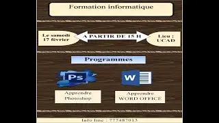 Word office tuto : flyer