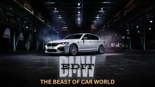 BMW M5 Competition Intensity White GOD EDIT 🤍🖤#BMW # Cars #devil tech (official) # Devil (official)