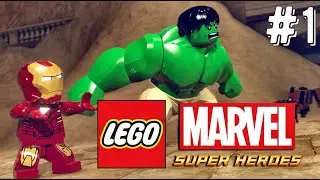 Lego Marvel Super Heroes - Суета на Центральном вокзале! Прохождение #1!