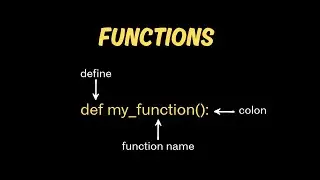 Why Functions ?? Functions in Python