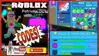 ✨ Bubble Gum Simulator! Codes! Limited time 4th July Egg! Octopus and the Black Squad! LOUD WARNING!