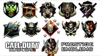 Black Ops 2 - ALL Prestige Emblems - CONFIRMED - BO2