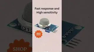 MQ-135 Air Quality Sensor Arduino | Hazardous Gas Detection Module 