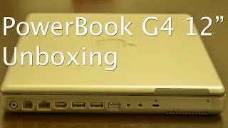 PowerBook G4 12 inch unboxing, inspection and overview - Ep 1