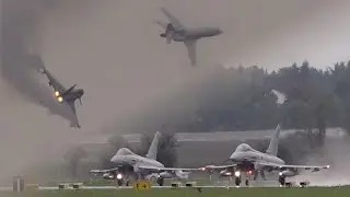 Eurofighter Typhoon SCRAMBLE, INTERCEPT & DOGFIGHT Demo