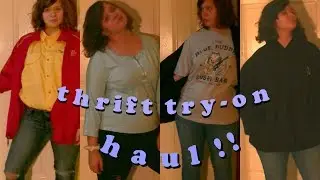 thrifted for funsies for the first time : Thrift With Me !