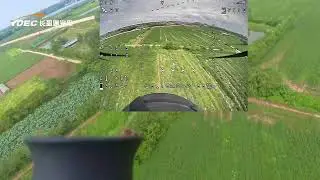 Drone Fiber Optic Reel Flying Test