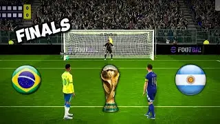 BRAZIL VS ARGENTINA ( Penalty Shootout ) World cup finals who will win 😱😳
