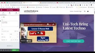 How to Create 1 page WordPress Website Using Free Plugin Elementor in Just 5 Minutes | Few steps