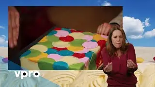 Irma Sluis vertaalt aflevering Taarten van Abel naar gebarentaal