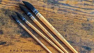 BRUSTRO MOP BRUSHES - HONEST REVIEW