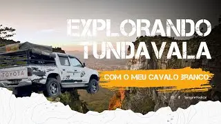 Explorando a Épica Montanha Tundavala com Meu Cavalo branco