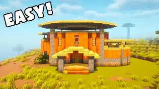 Minecraft: Acacia House Tutorial🏠
