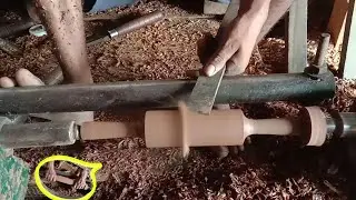 Amazing Woodworking Techniques / Wood Lathe Machine / Wood Turning Process #nafeesfurniture