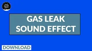 Gas Leak Sound