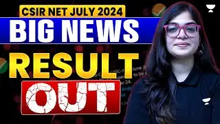 CSIR NET June 2024 Result Out | CSIR NET 2024 Result out
