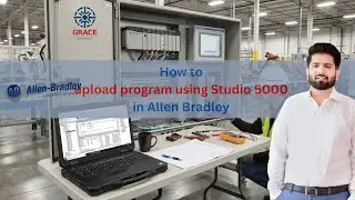 Upload program from Allen Bradley PLC using Studio 5000